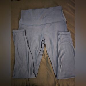 Lululemon Wunder Train High Rise Navy Leggings